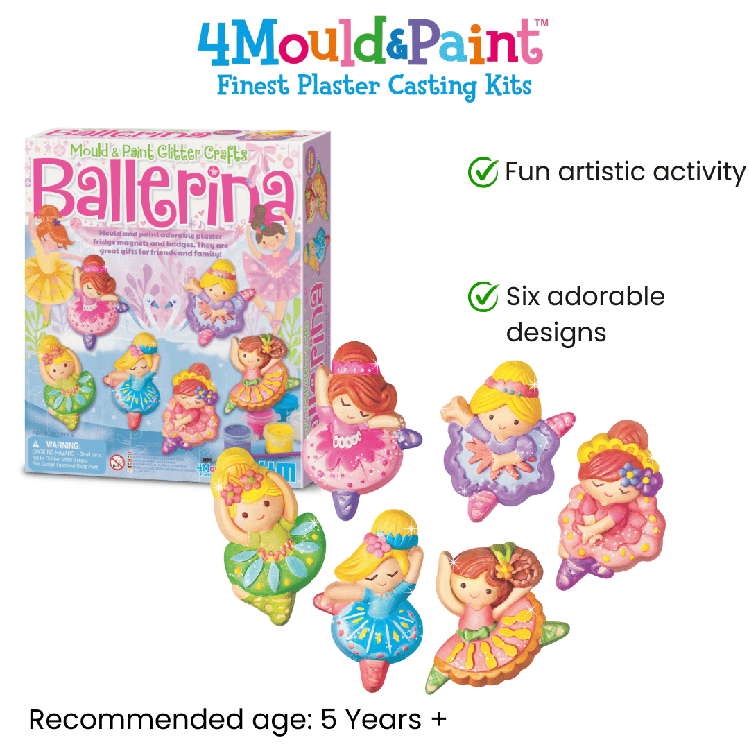 4M Mould & Paint / Glitter Ballerina