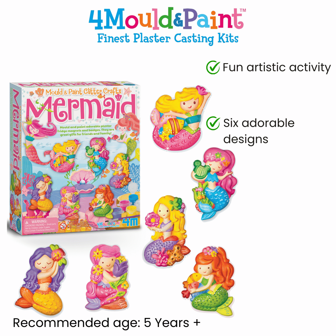 4M Mould & Paint / Glitter Mermaid