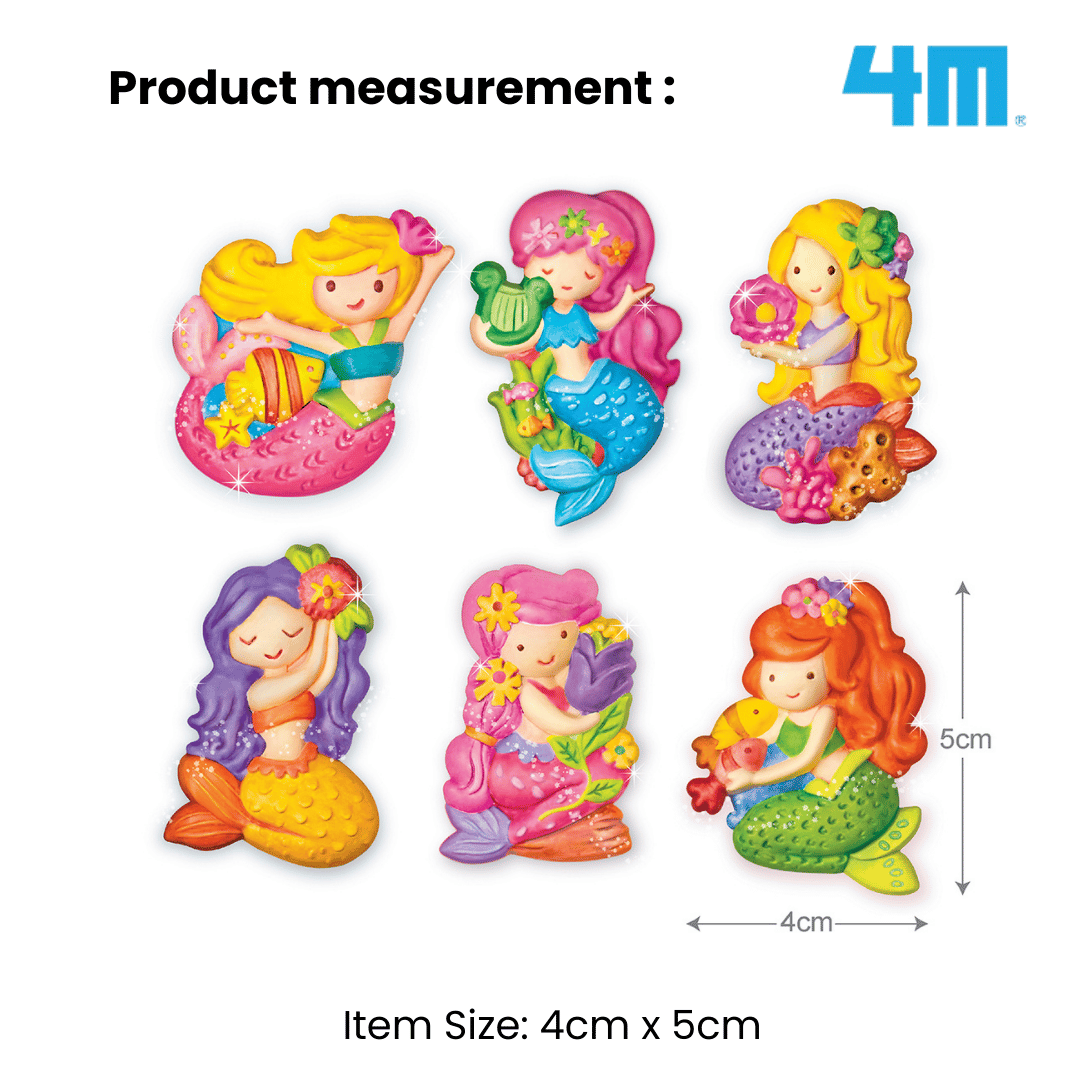4M Mould & Paint / Glitter Mermaid