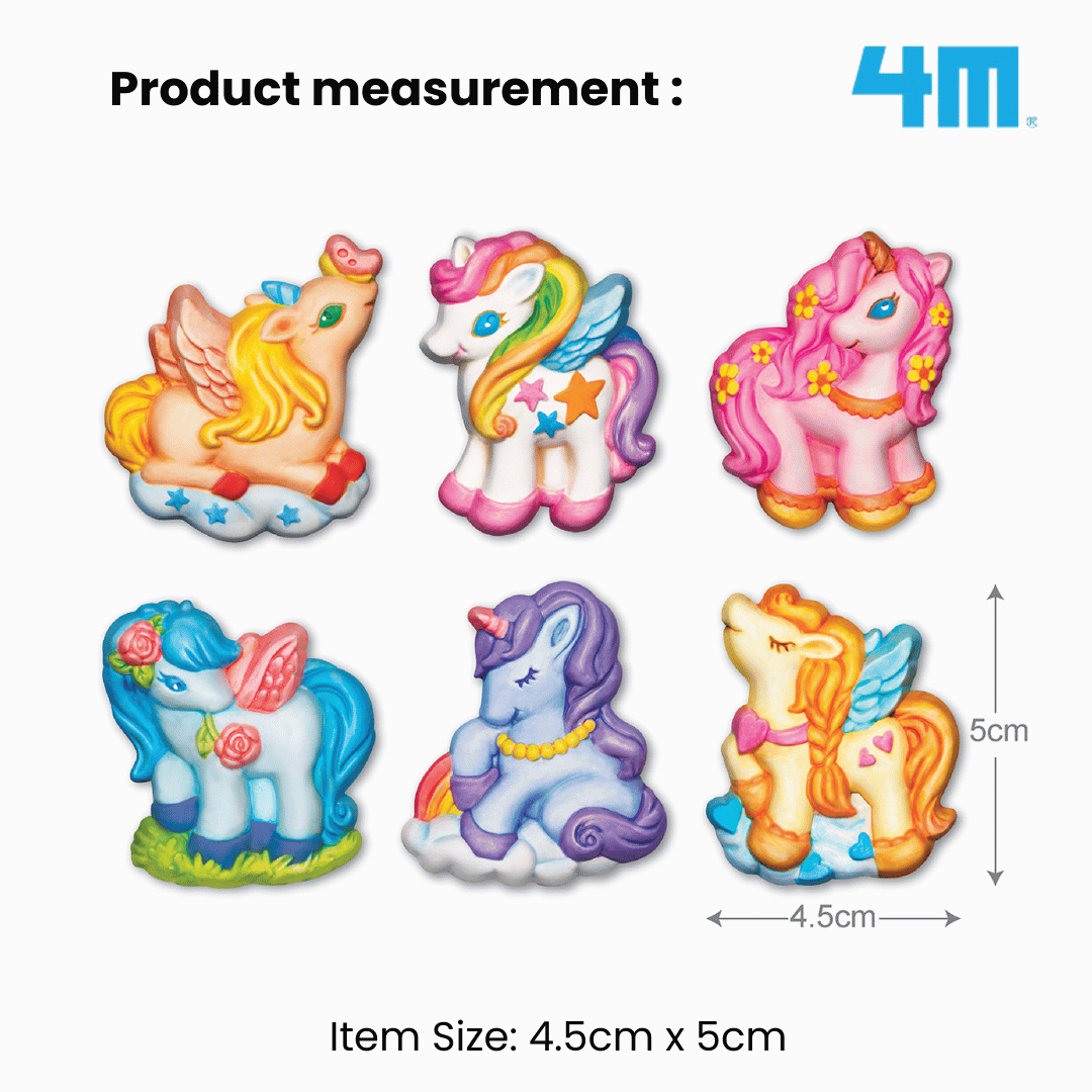 4M Mould & Paint / Glitter Unicorns