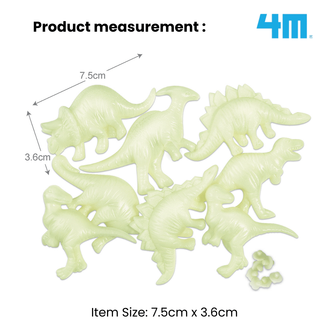 4M Glow In The Dark / Glow 3D Dinosaur