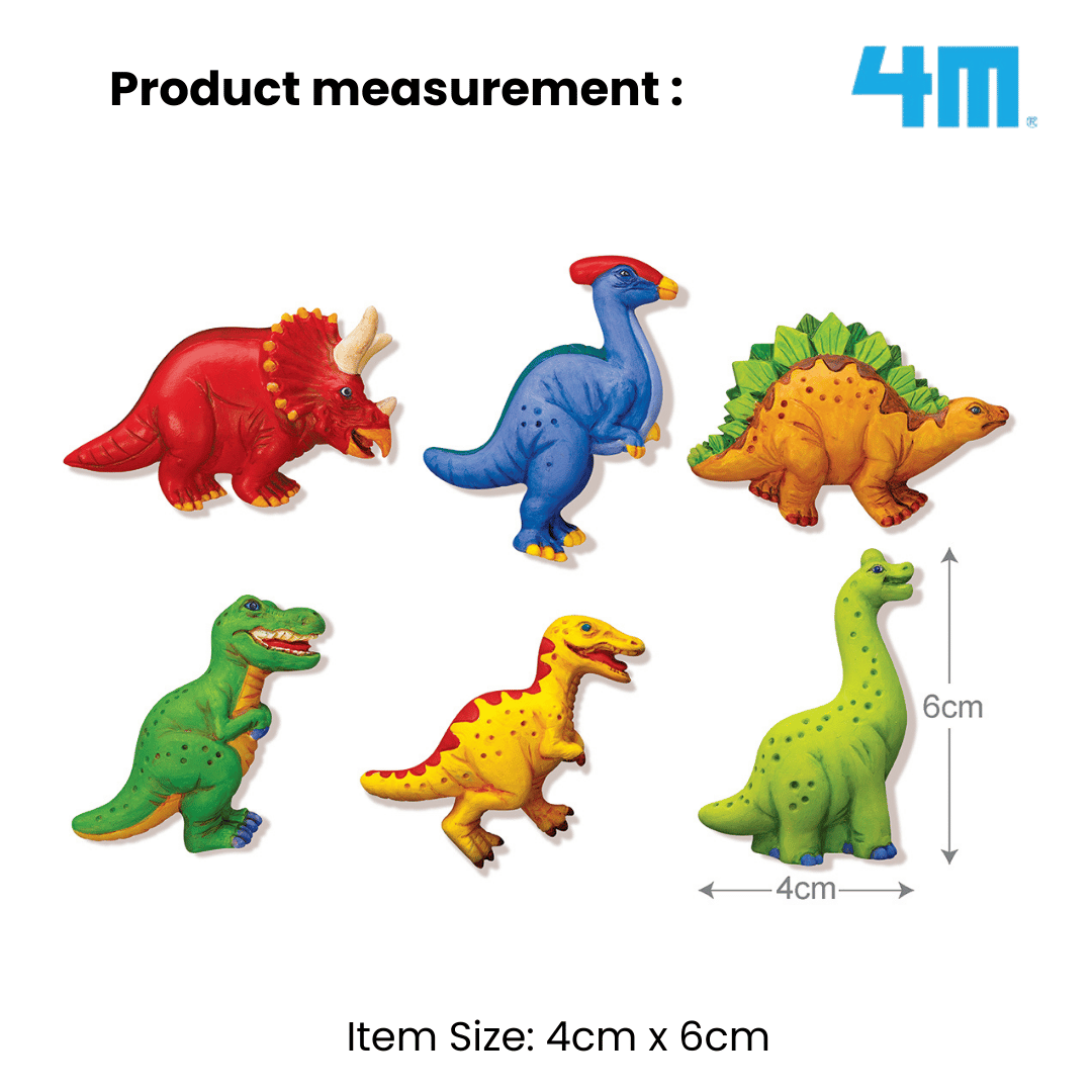 4M Mould & Paint / Glow Dinosaur