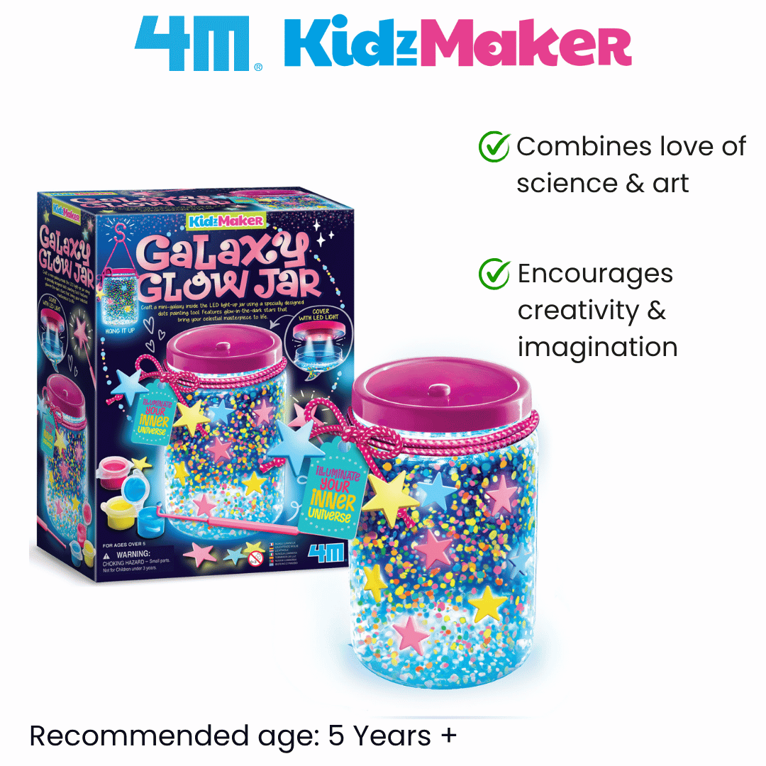 4M KidzMaker / Galaxy Glow Jar