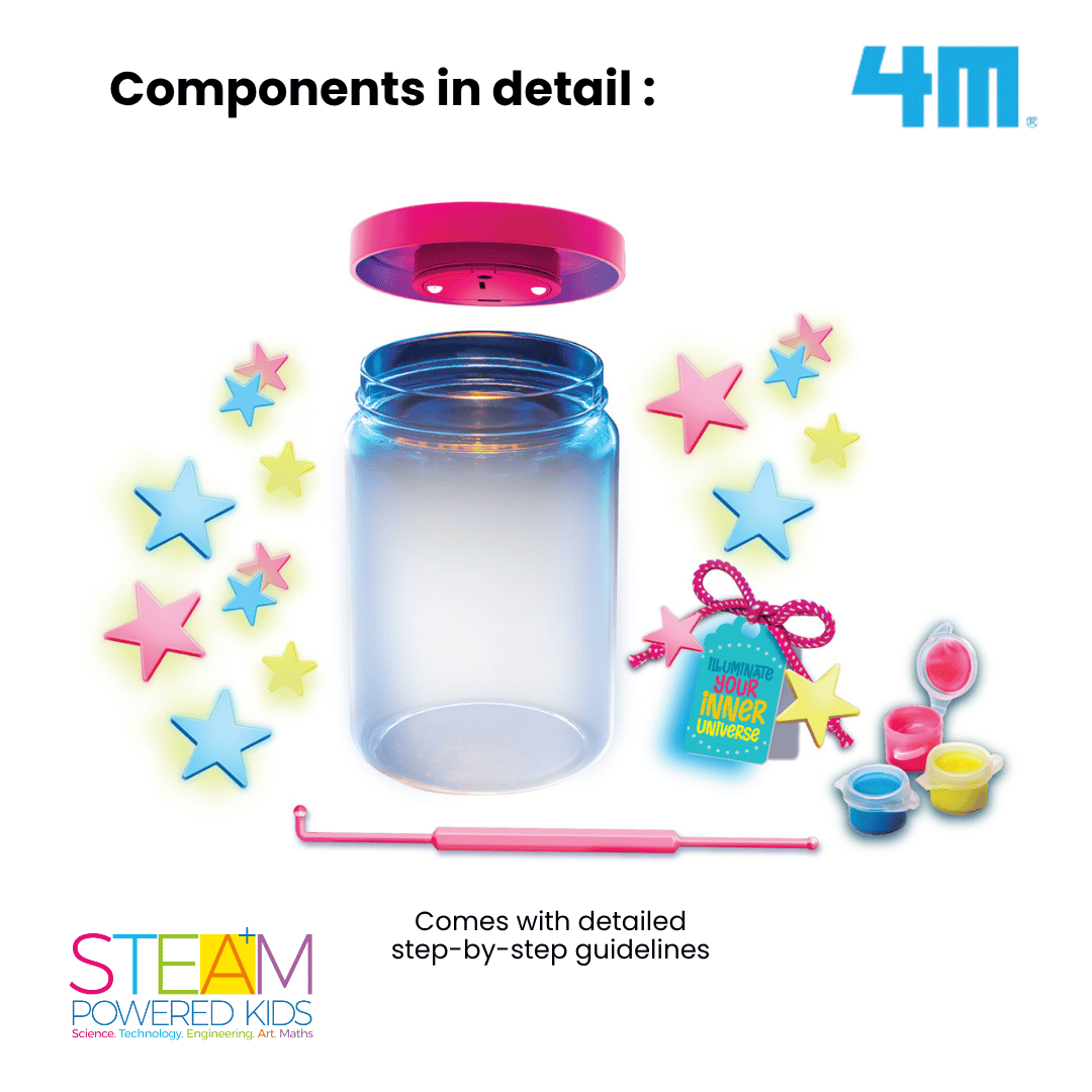 4M KidzMaker / Galaxy Glow Jar