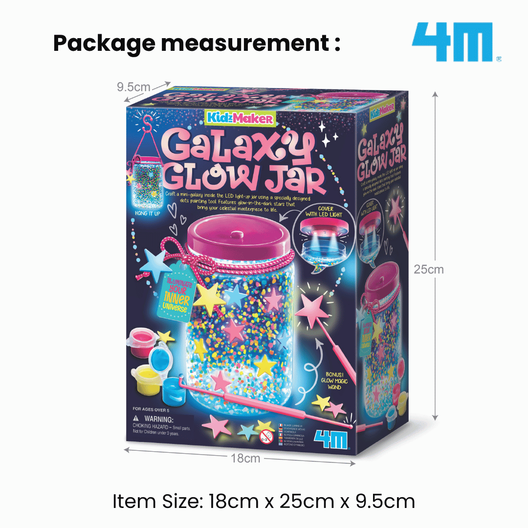 4M KidzMaker / Galaxy Glow Jar