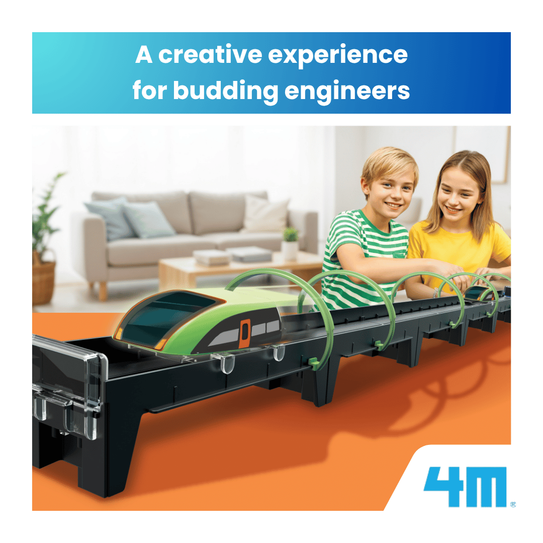 [NEW ARRIVAL] KidzLabs / Glow Hi-Speed Maglev - STEAM Educational Toys
