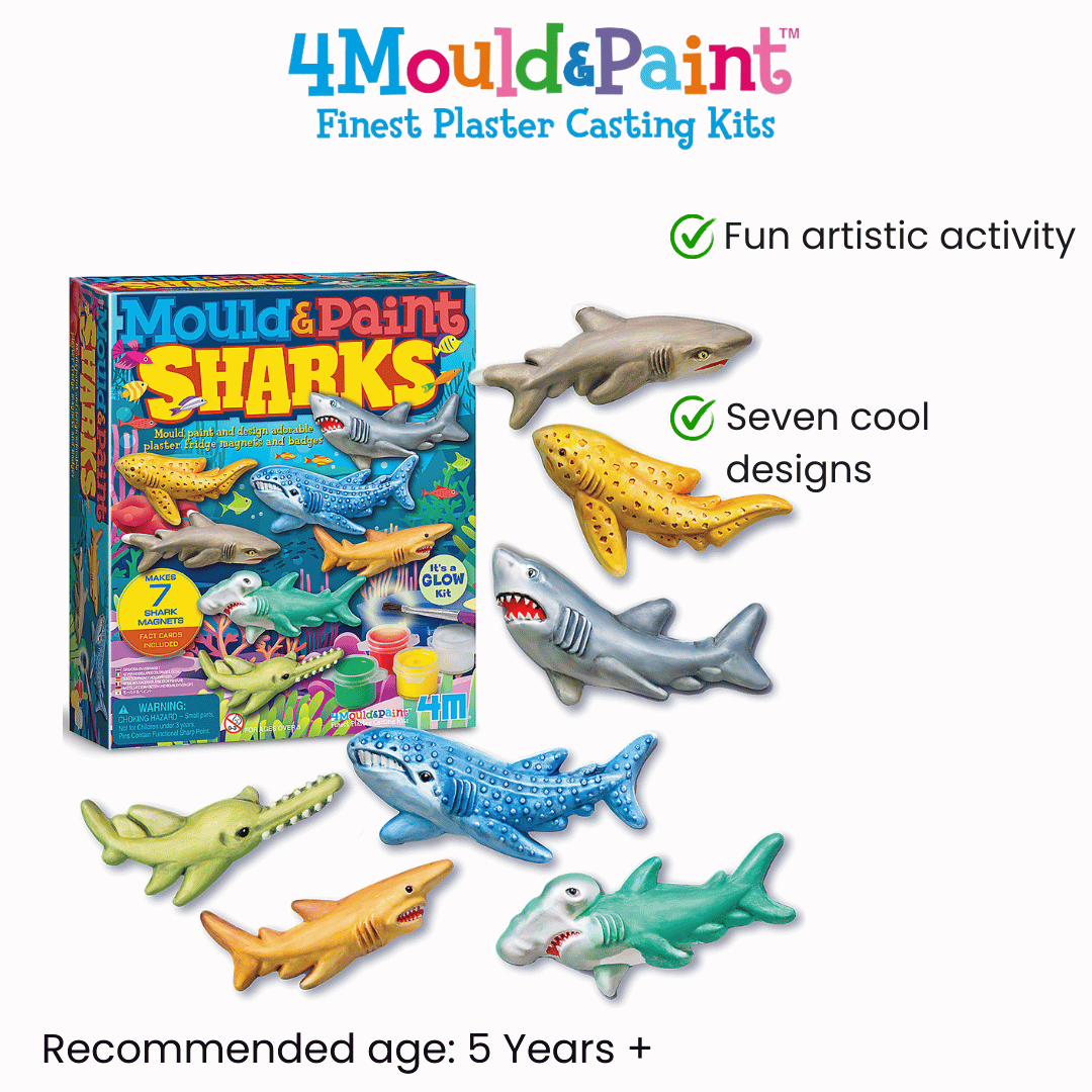 4M Mould & Paint / Glow Sharks