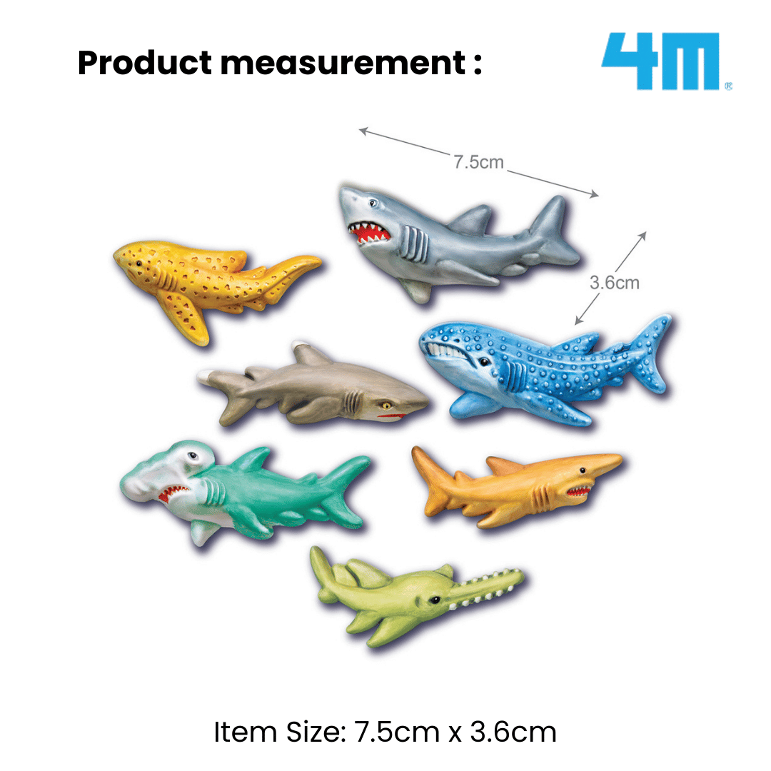 4M Mould & Paint / Glow Sharks