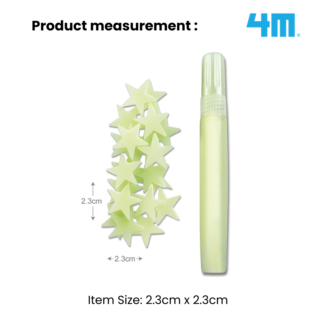 4M Sci:Bits / Glow Paint & Stars