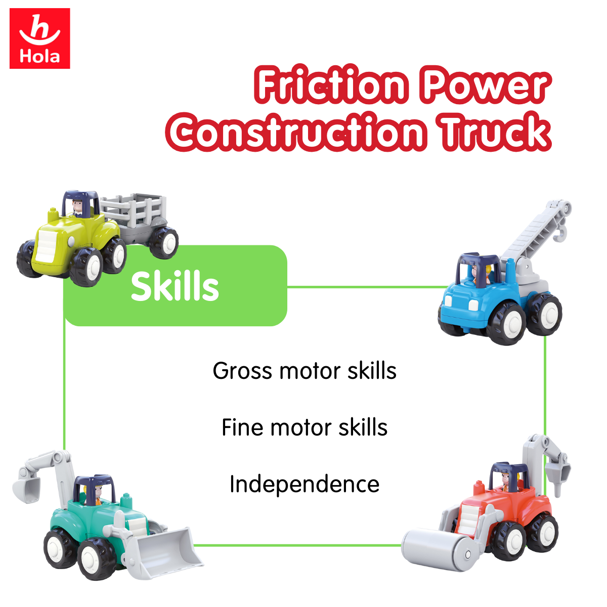Hola 4-WD Construction Trucks