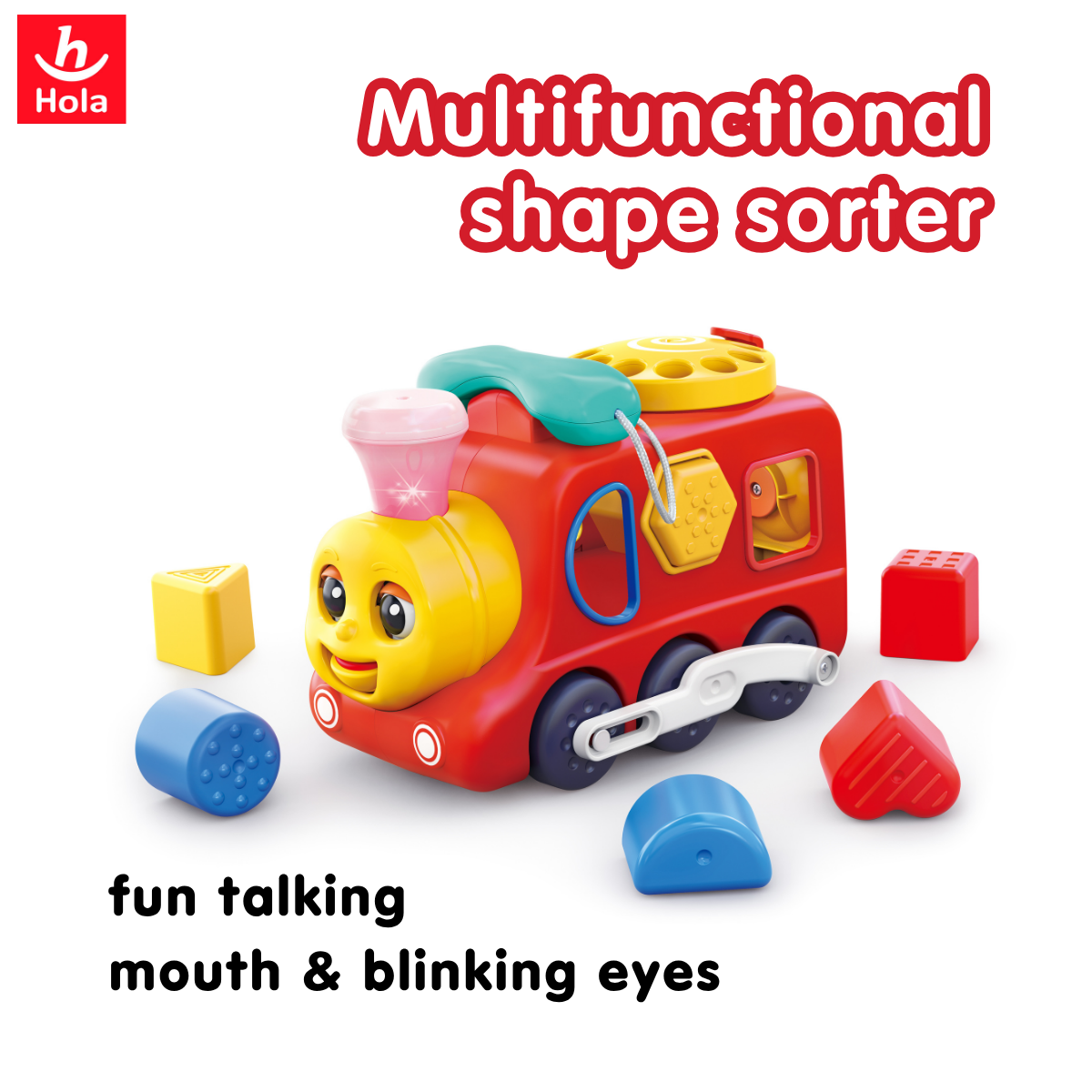 Hola Early Learning Loco Toy Train