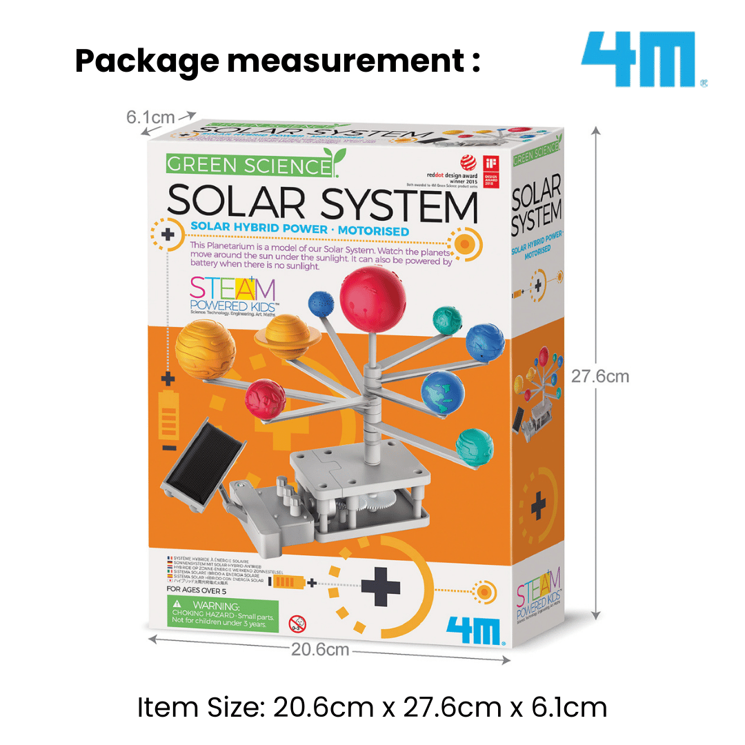 4M Green Science / Motorised Solar System