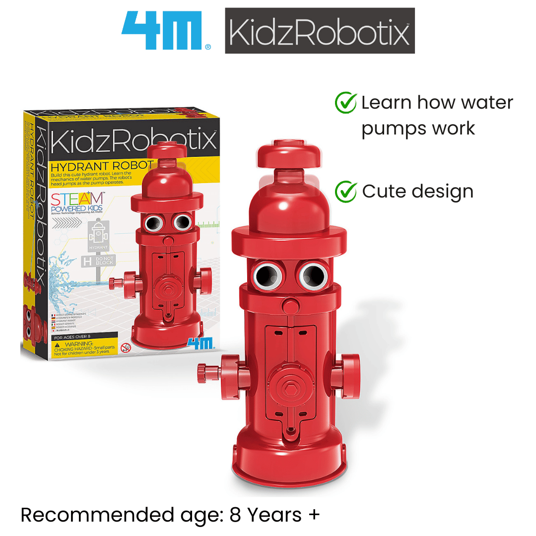 4M Steam Education Toys - KidzRobotix / Hydrant Robot