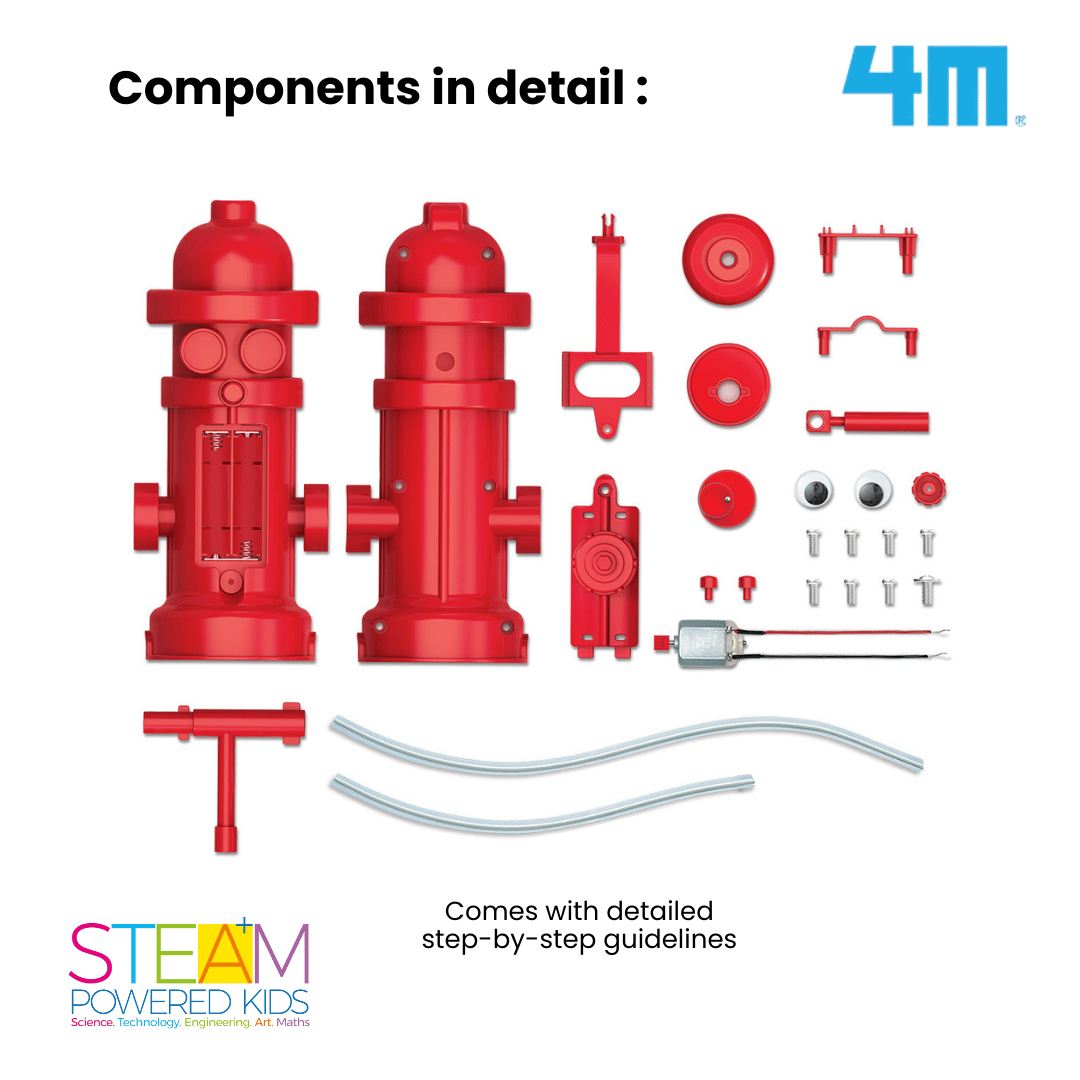 4M Steam Education Toys - KidzRobotix / Hydrant Robot