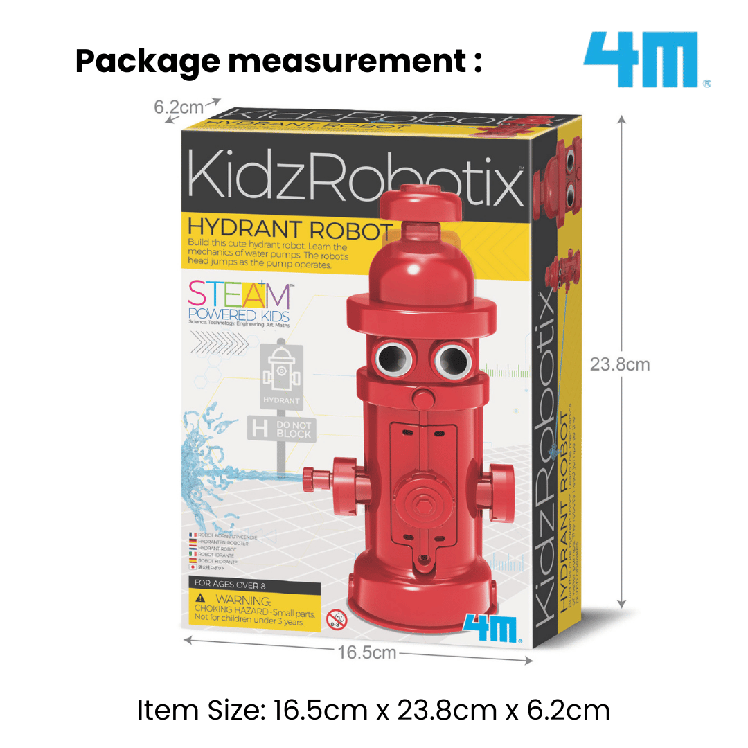 4M Steam Education Toys - KidzRobotix / Hydrant Robot