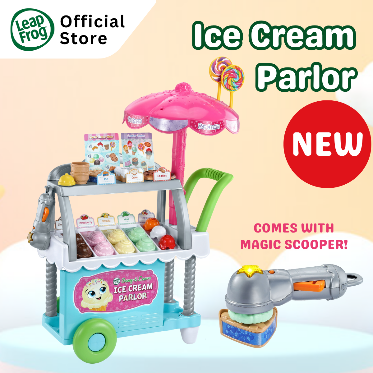 LeapFrog Scoop & Learn Ice Cream Parlor