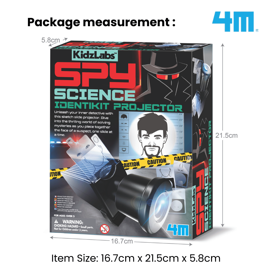 4M KidzLabs / Spy Science / Identikit Projector