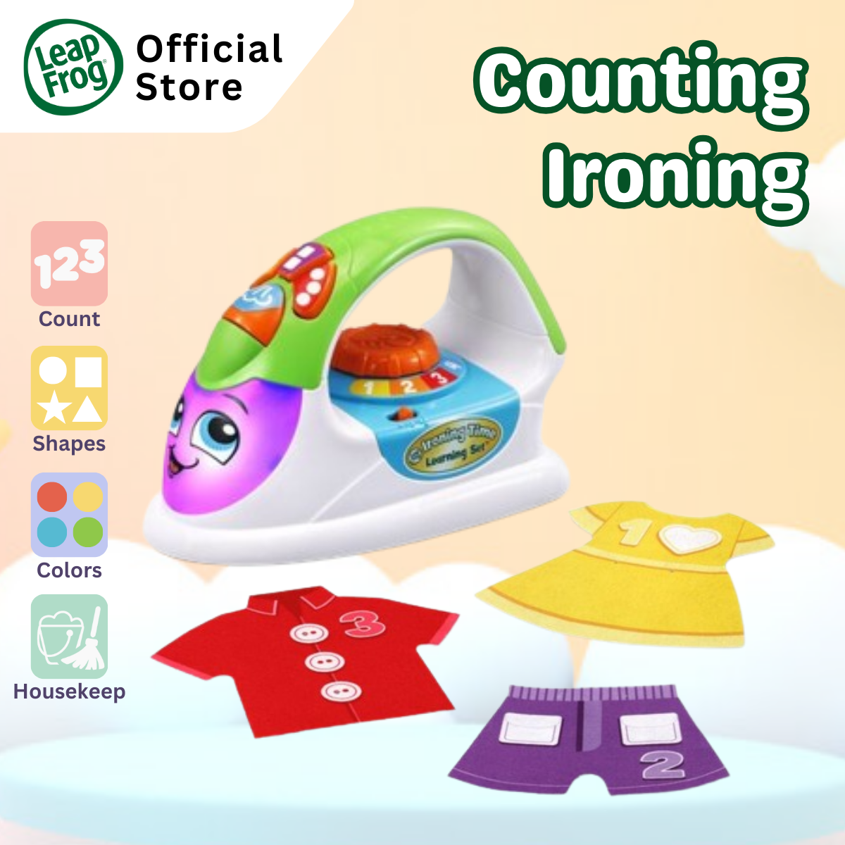 LeapFrog Ironing Time Learning Set�