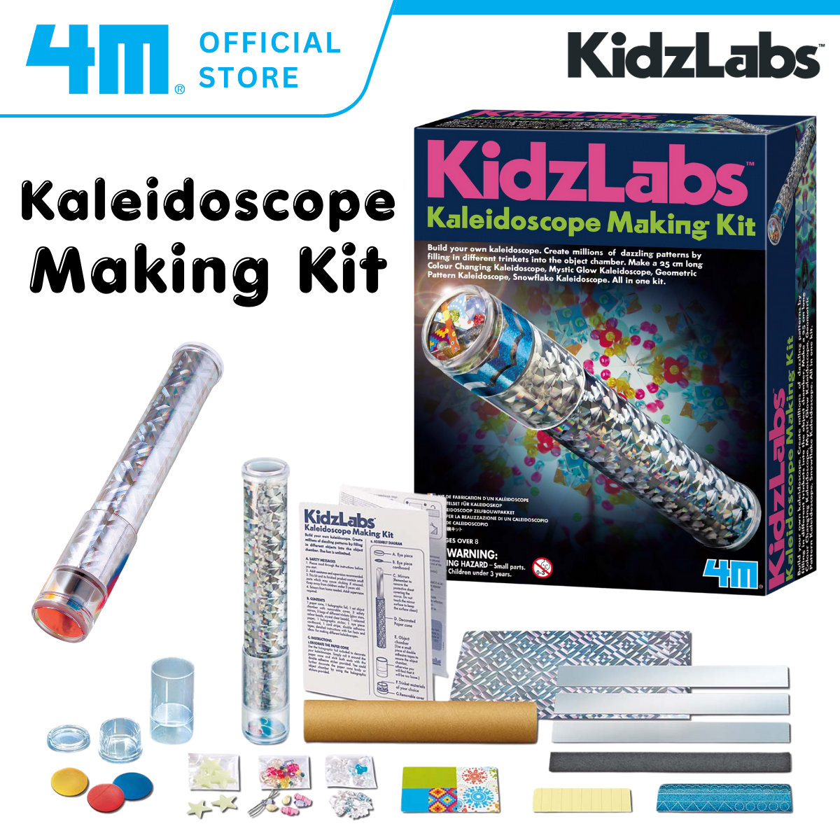 4M KidzLabs / Kaleidoscope Making Kit