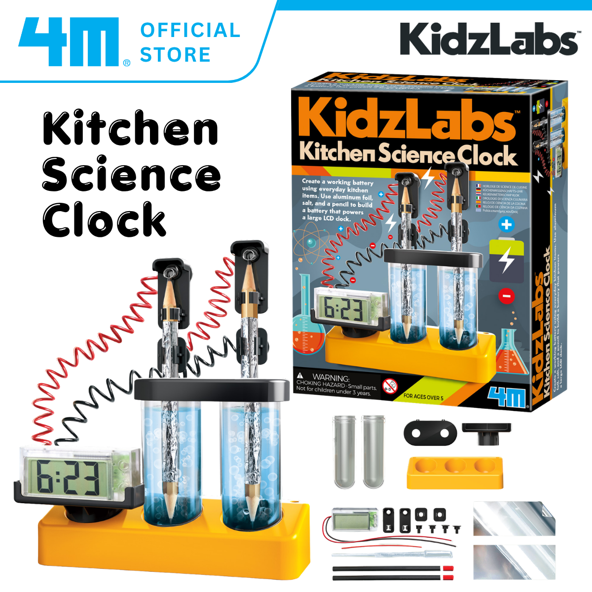 4M KidzLabs / Kitchen Science Clock
