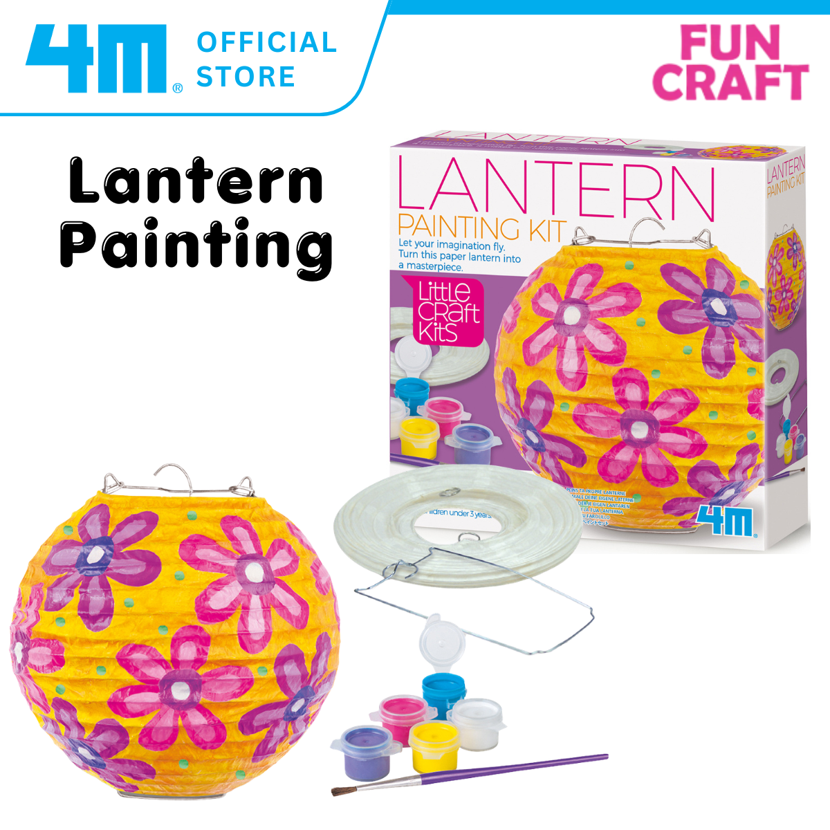 4M KidzMaker / Lantern Painting Kit