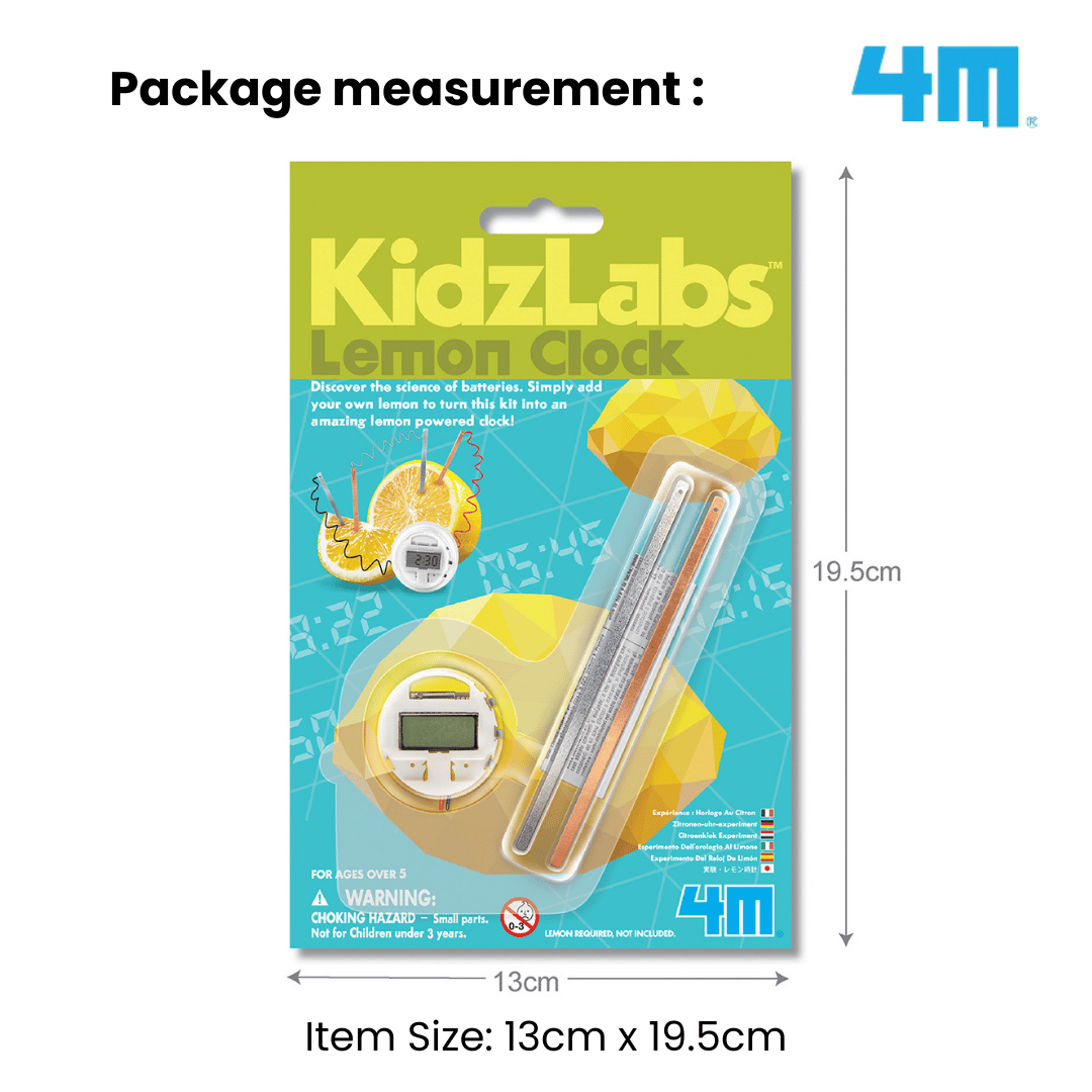 4M Mini KidzLabs / Lemon Clock