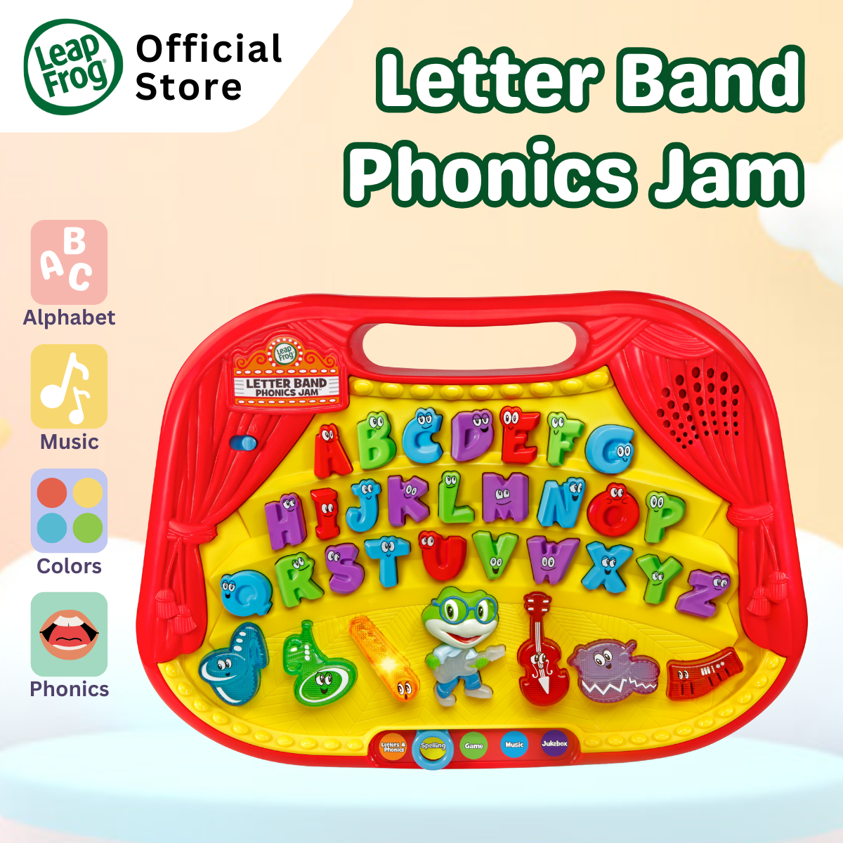 LeapFrog Letter Band Phonics Jam