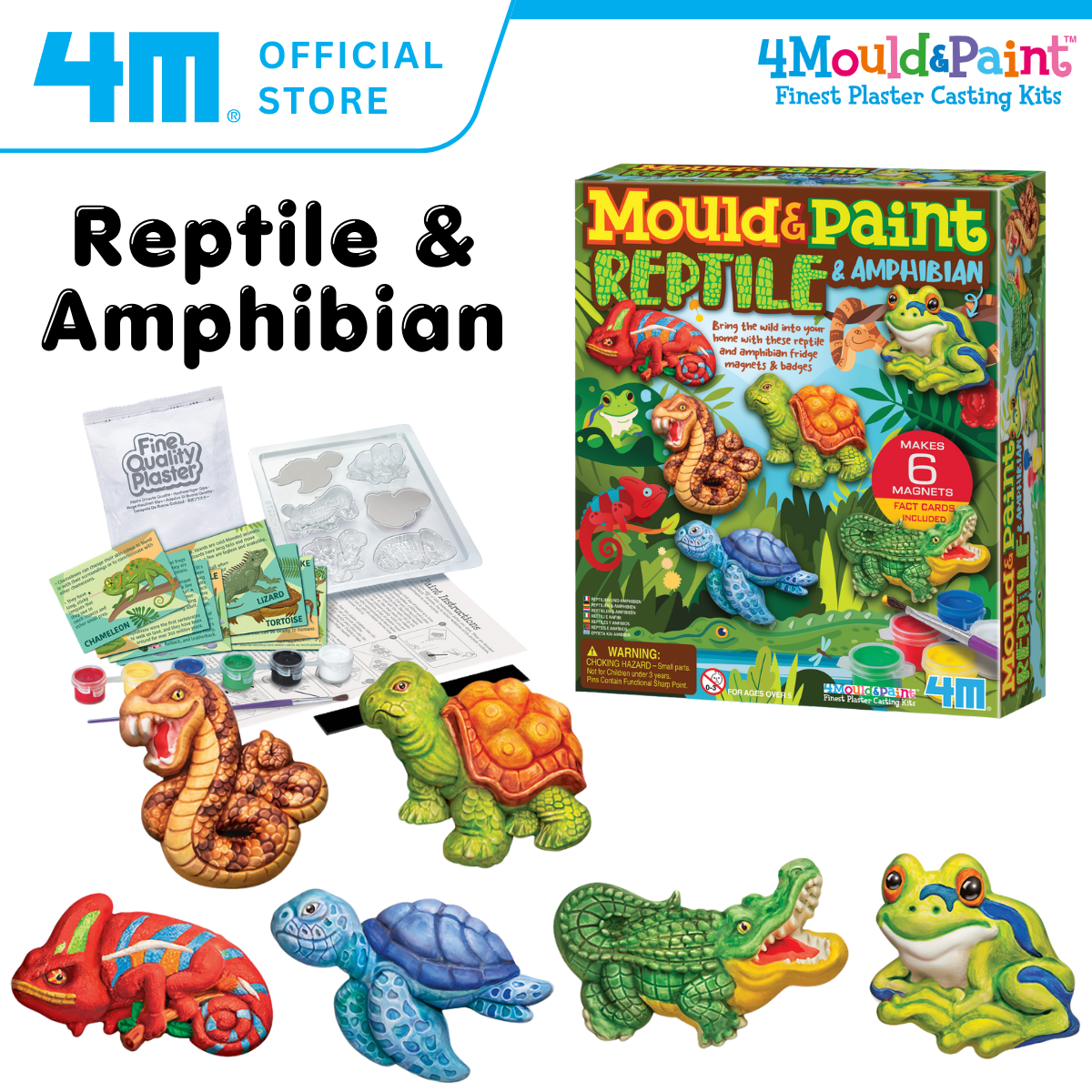 4M Mould & Paint / Reptile & Amphibian