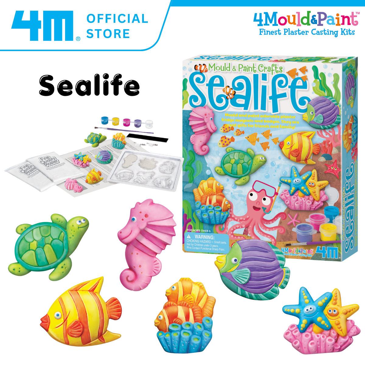 4M Mould & Paint / Sealife