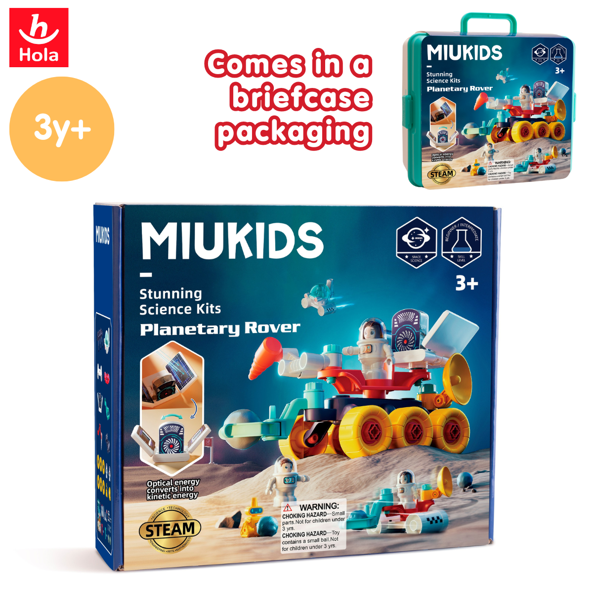 Hola Miukids Planetary Rover: Engineering & Hands-on Skills