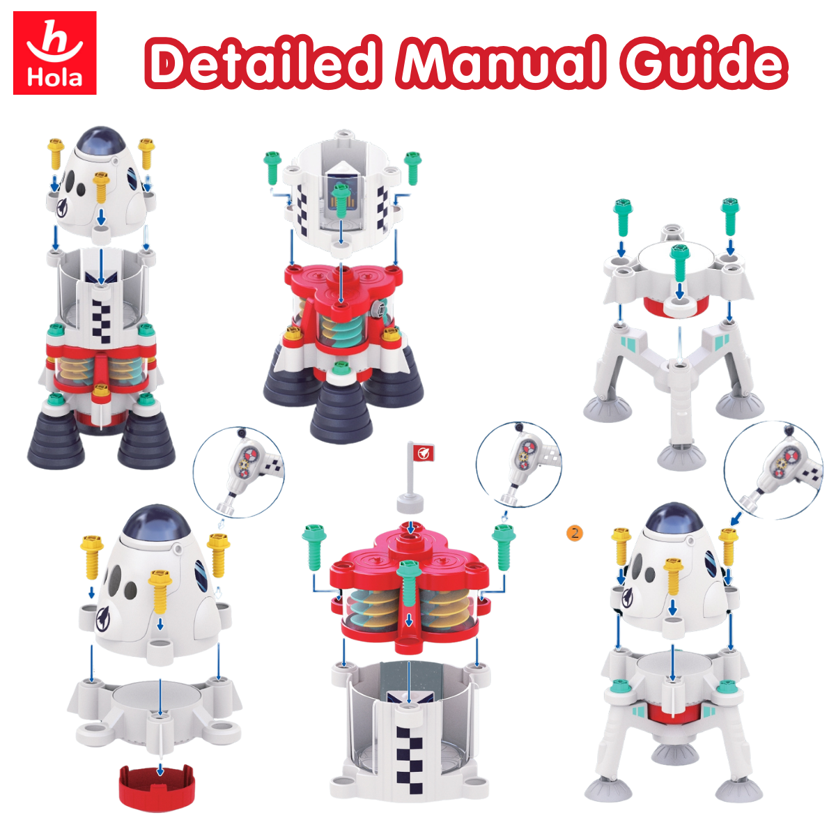 Hola Miukids Rocket: Engineering & Hands-on Skills