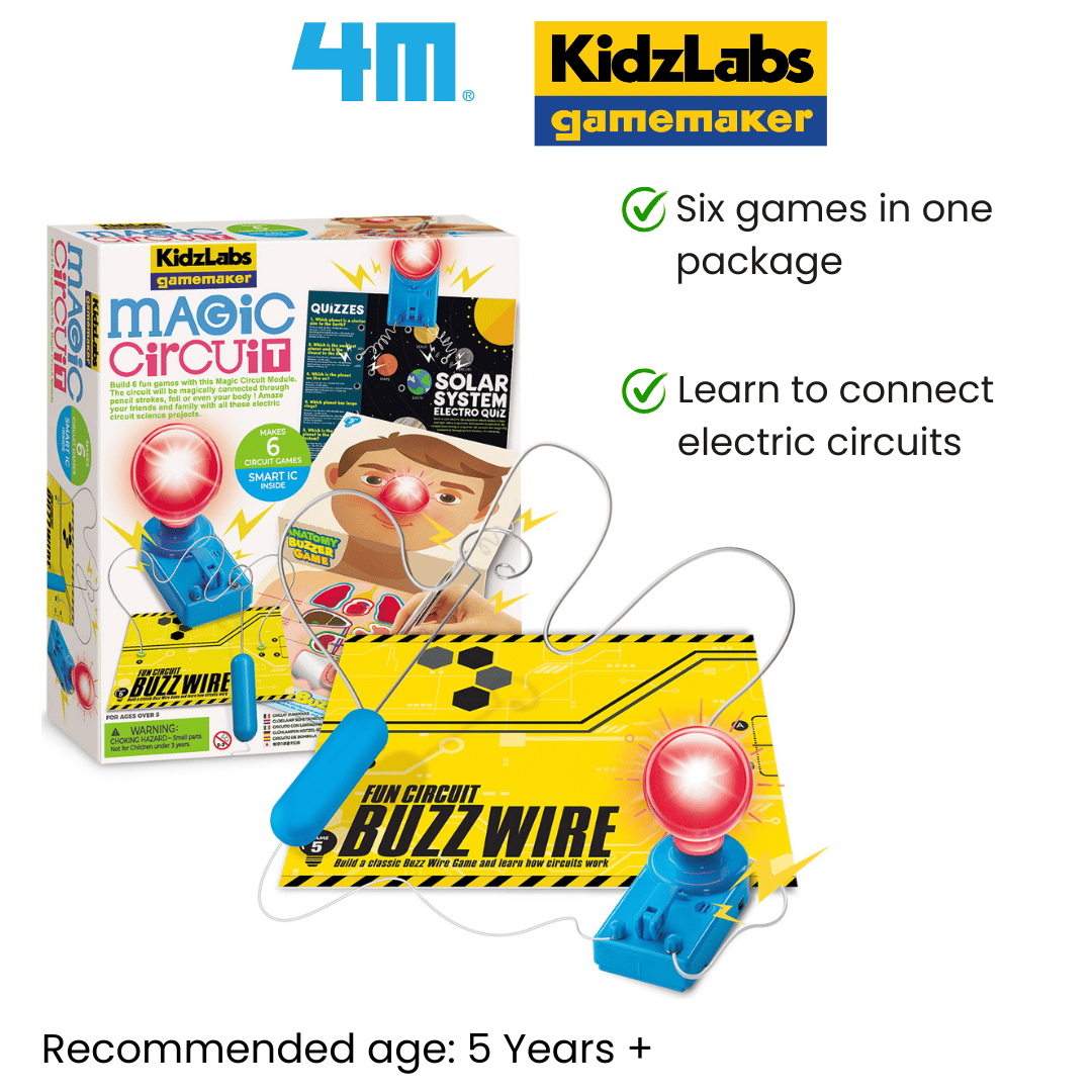 4M Steam Education Toys - KidzLabs Gamemaker / Magic Circuit