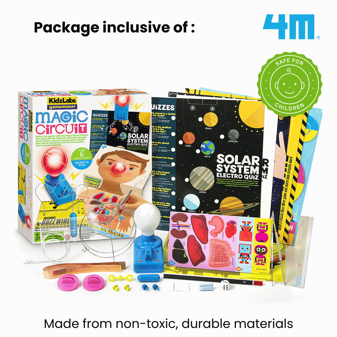 4M Steam Education Toys - KidzLabs Gamemaker / Magic Circuit