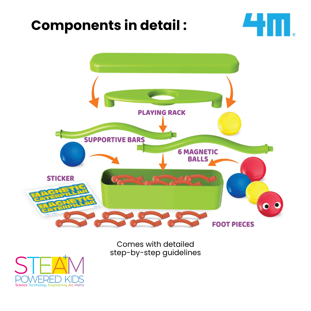4M KidzLabs / Magnetic Caterpillar