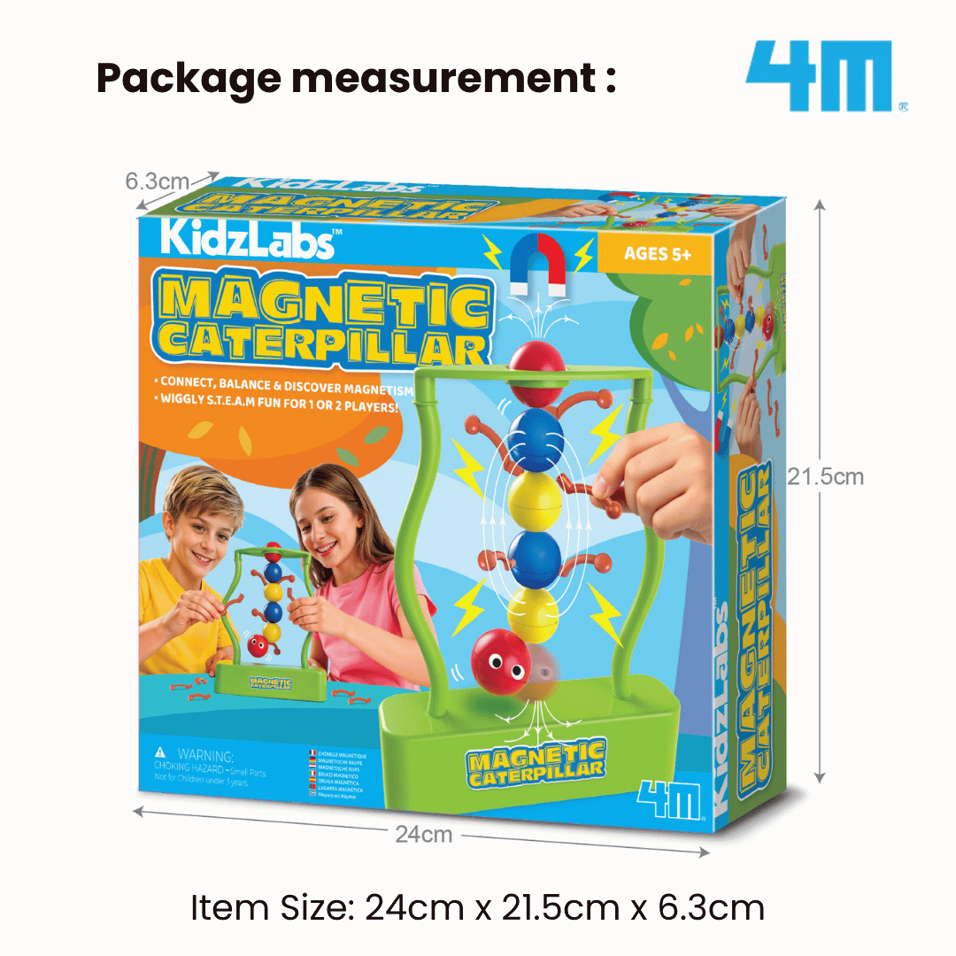 4M KidzLabs / Magnetic Caterpillar