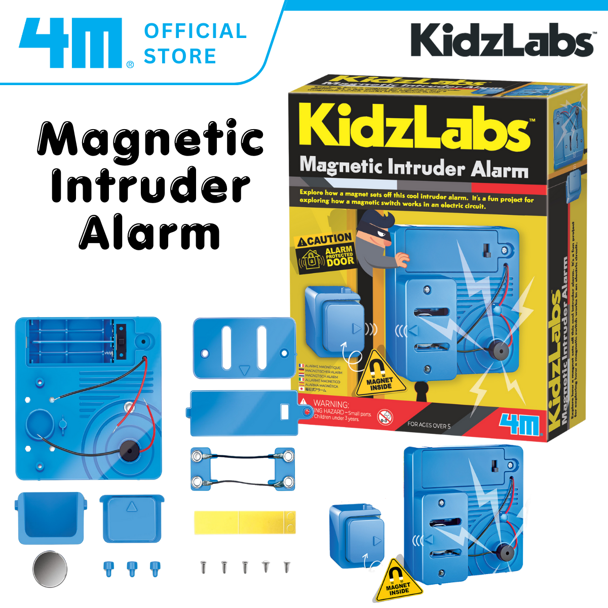 4M KidzLabs / Magnetic Intruder Alarm