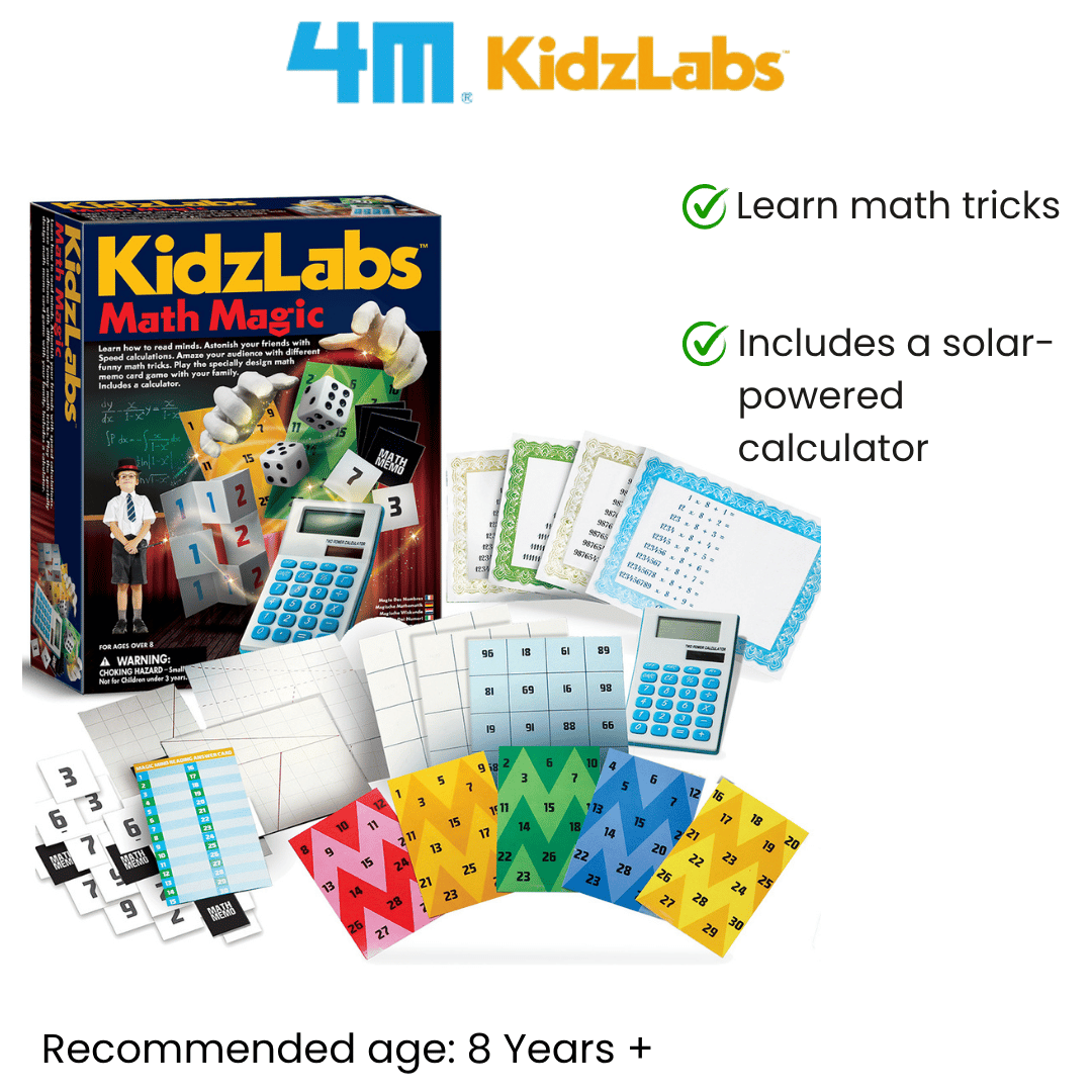 [NEW ARRIVAL] 4M KidzLabs / Math Magic - STEAM Education Toys