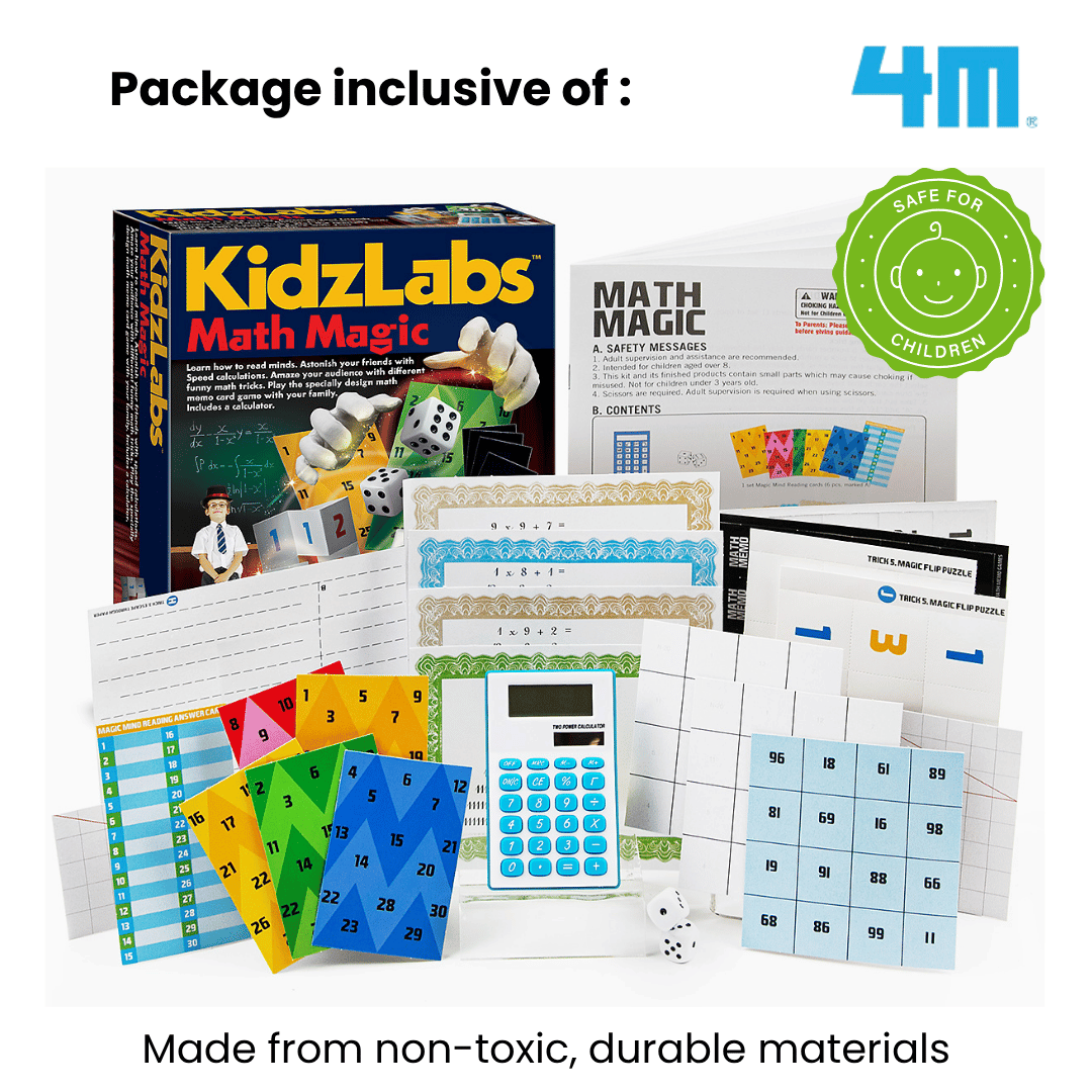 [NEW ARRIVAL] 4M KidzLabs / Math Magic - STEAM Education Toys