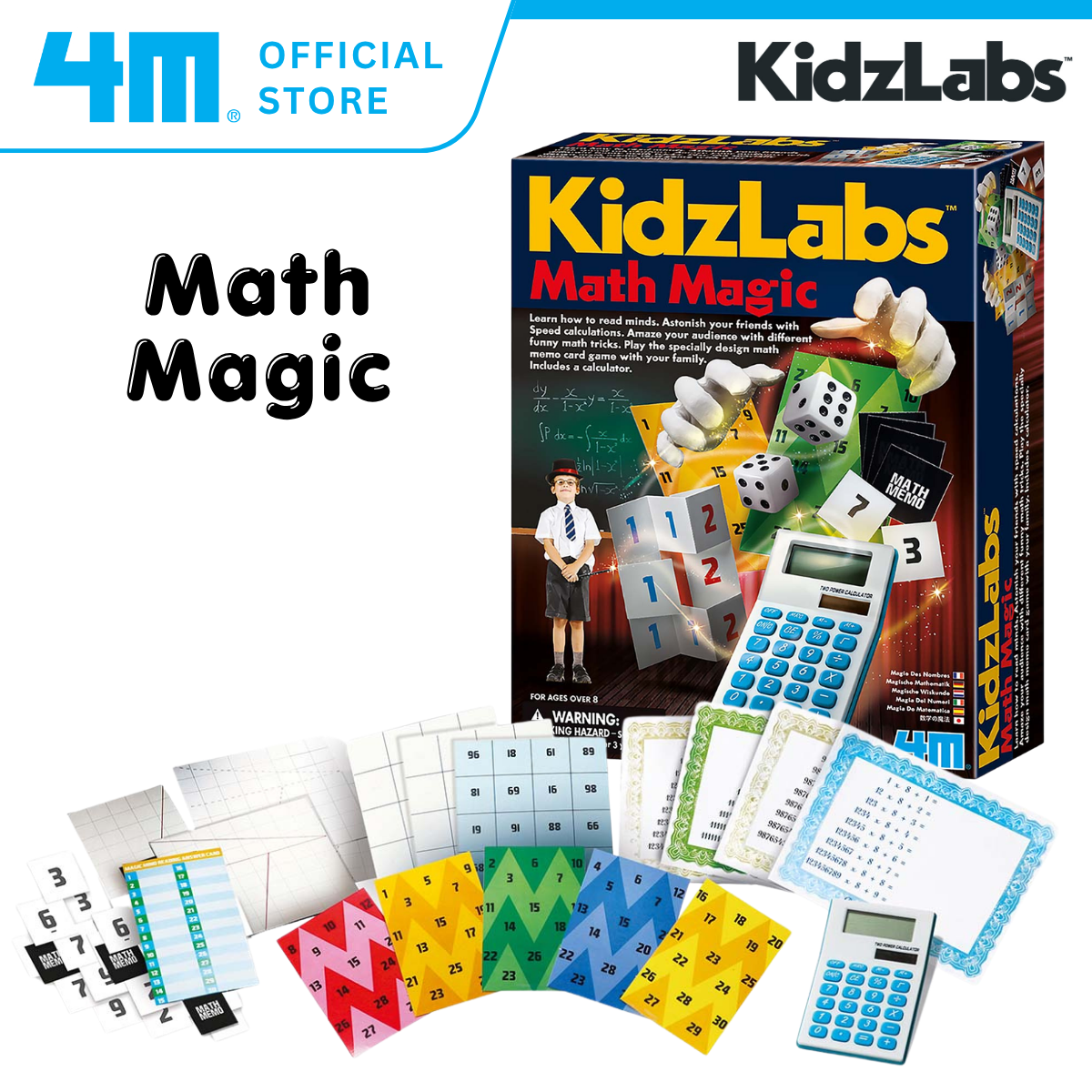 [NEW ARRIVAL] 4M KidzLabs / Math Magic - STEAM Education Toys