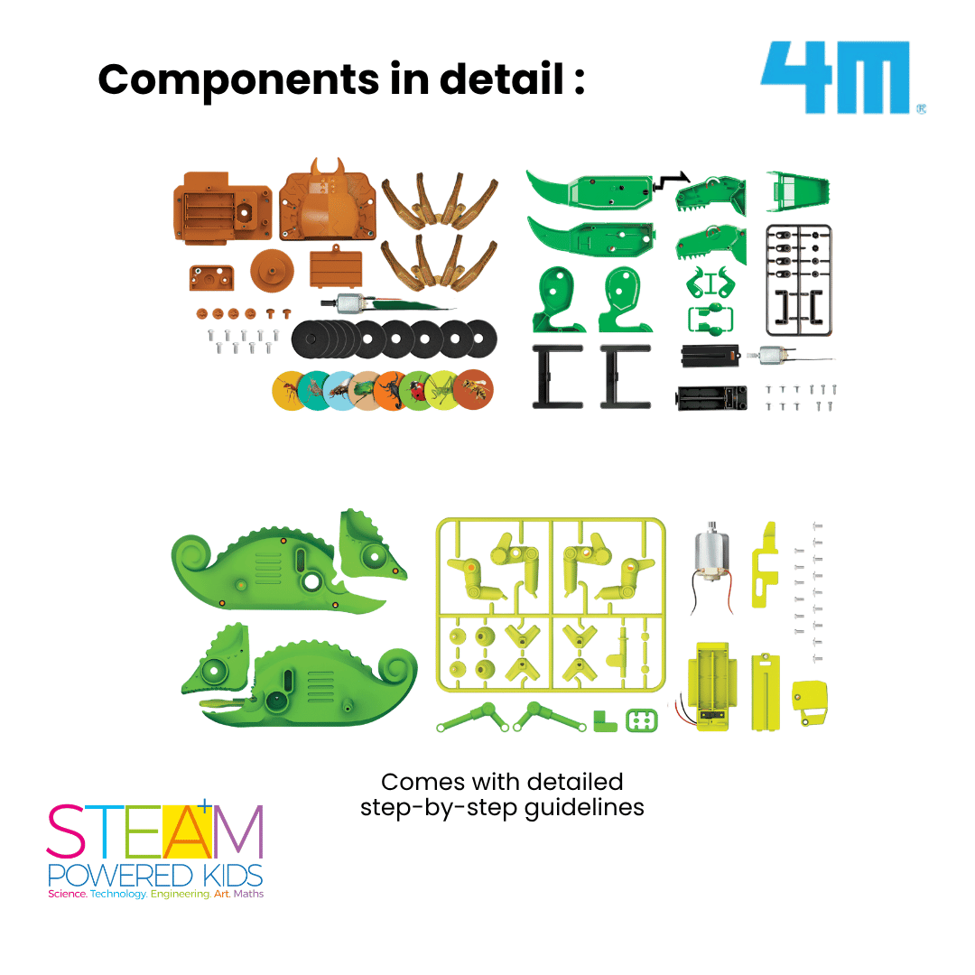 [NEW ARRIVAL] 4M KidzLabs / Mega 3-in-1 Robot Lab - STEAM Education Toys