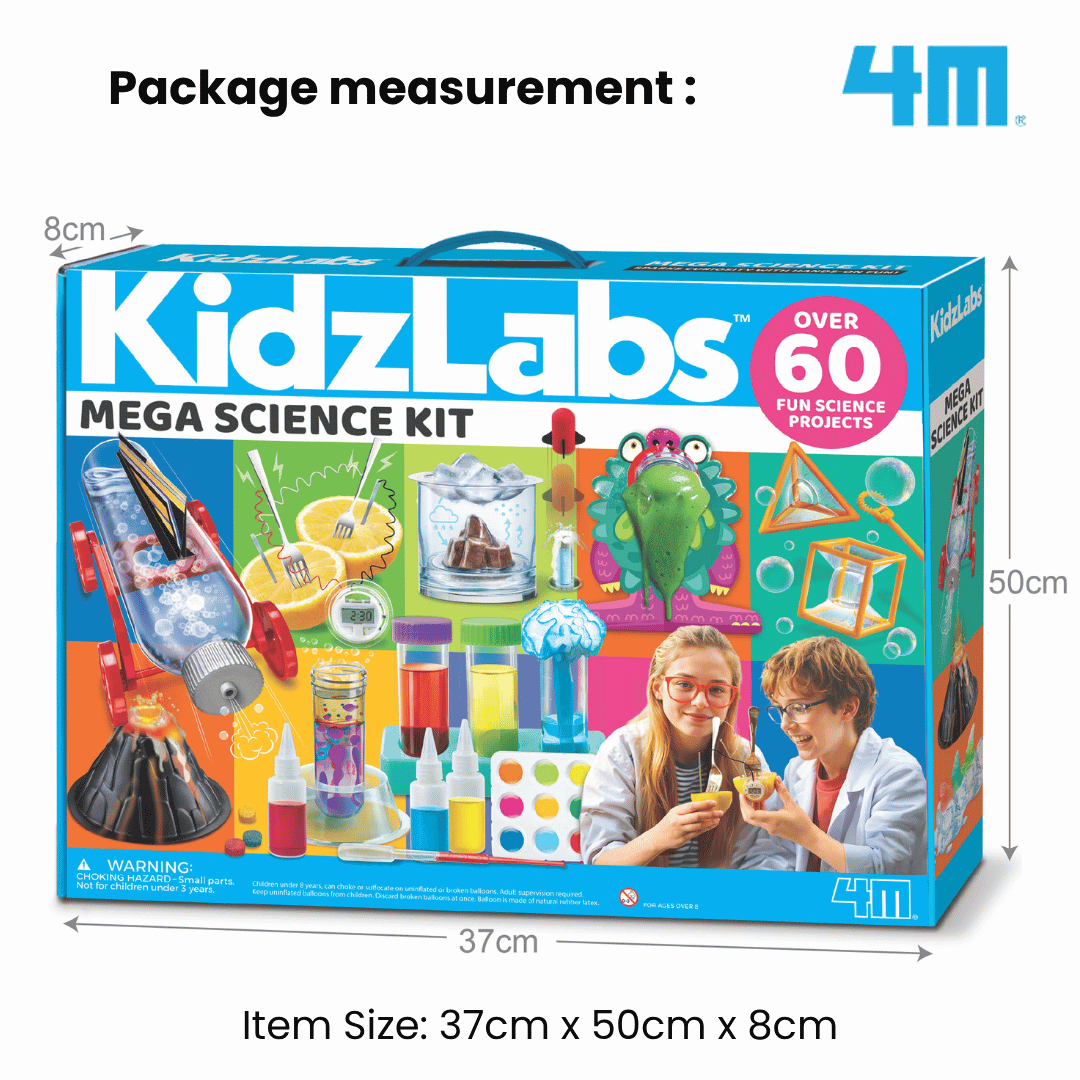 [NEW ARRIVAL] 4M KidzLabs / Mega Science Kit - STEAM Education Toys