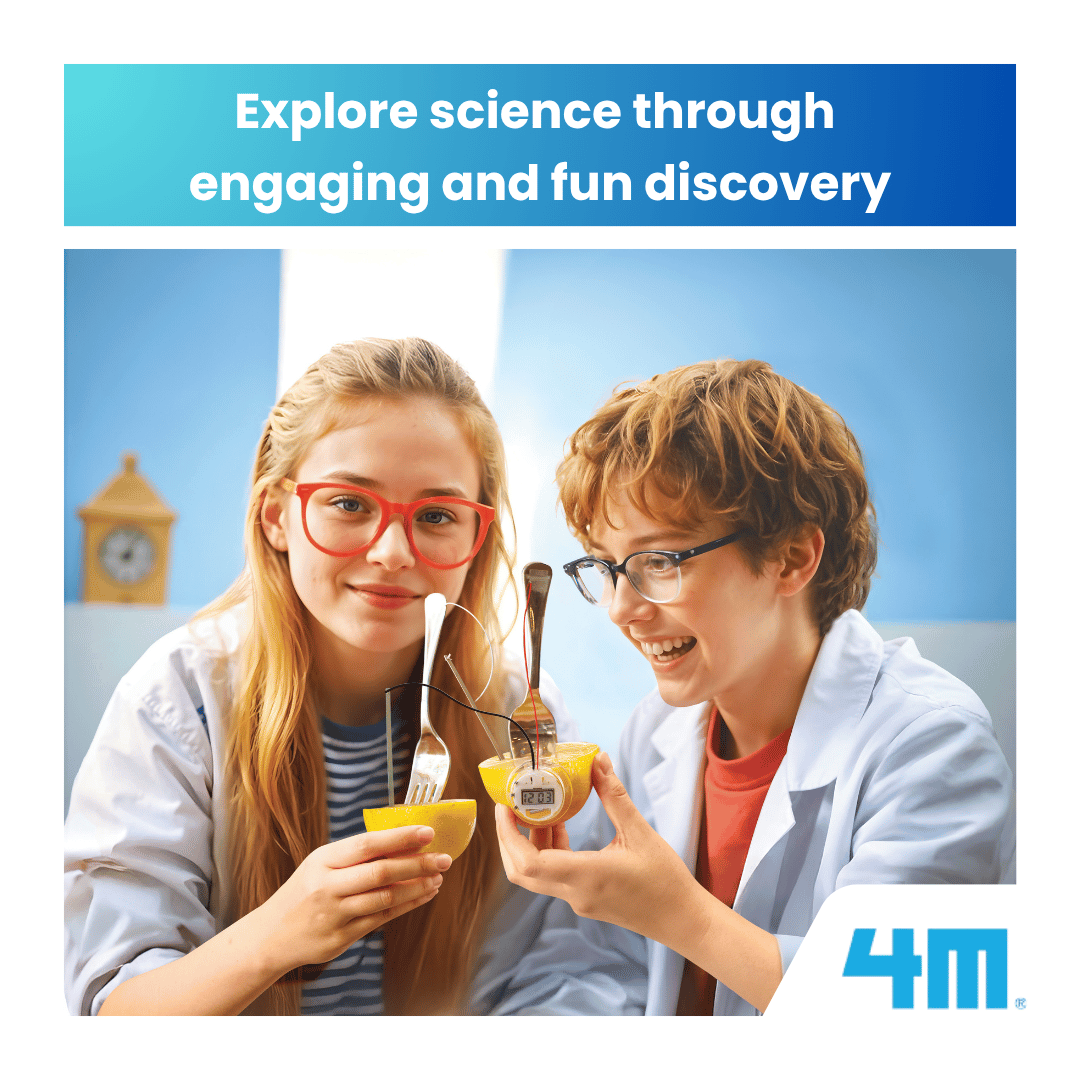[NEW ARRIVAL] 4M KidzLabs / Mega Science Kit - STEAM Education Toys