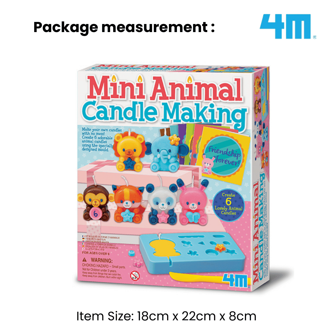 4M Fun Craft / Mini Animal Candle Making