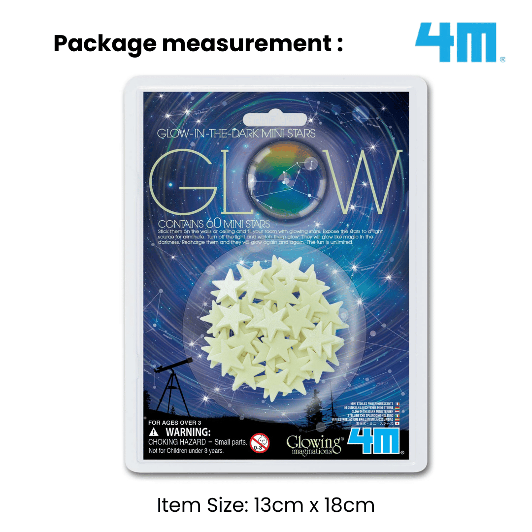 4M Glow In The Dark / Glow Mini Stars