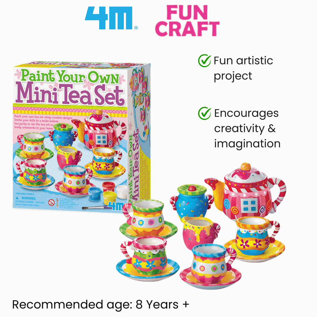 4M Fun Craft / Paint Your Own Mini Tea Set