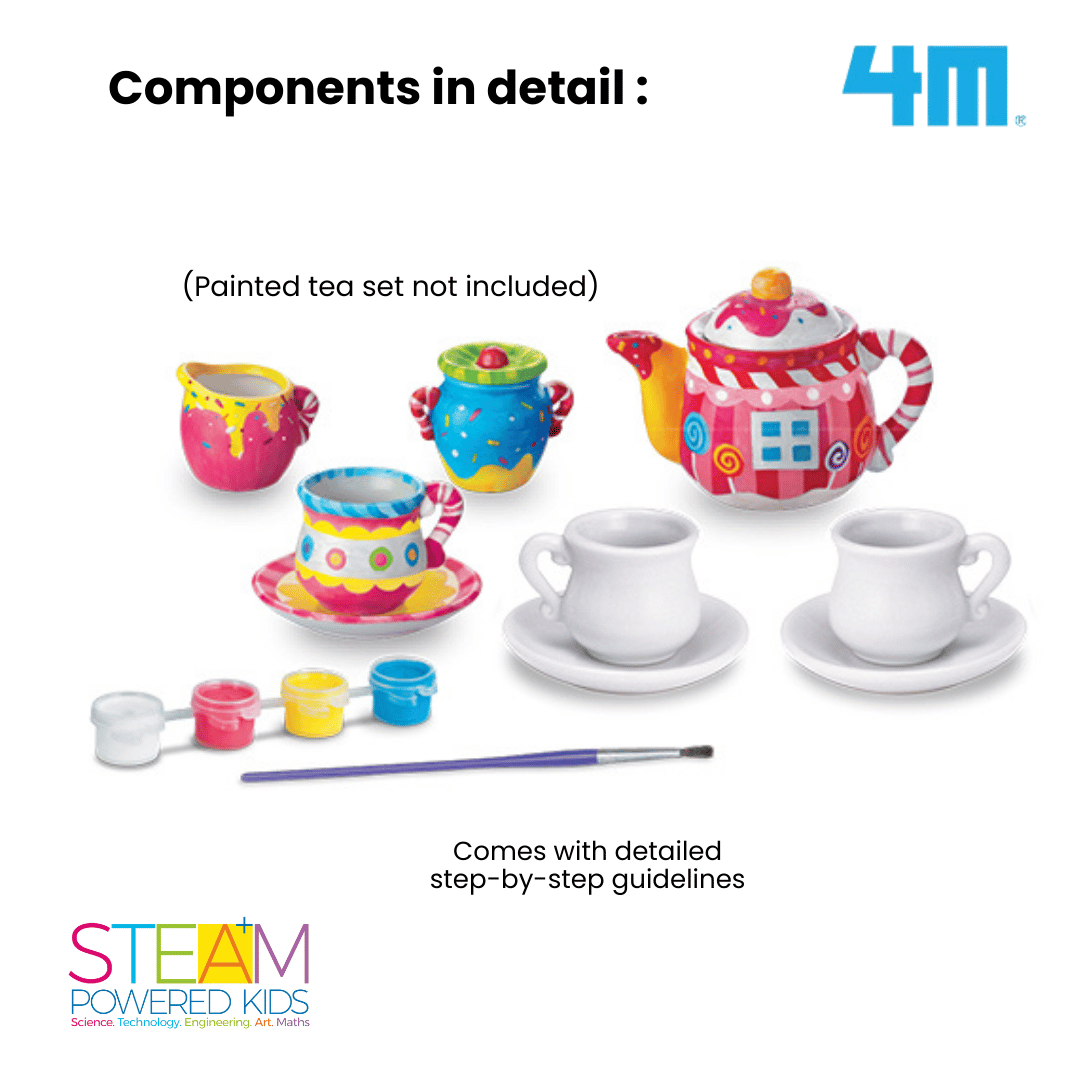 4M Fun Craft / Paint Your Own Mini Tea Set