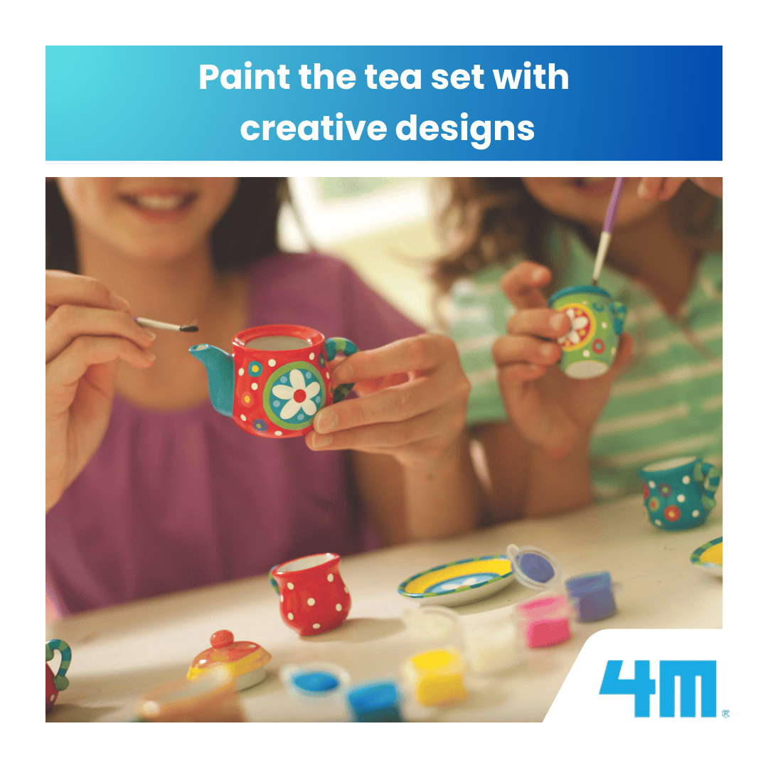 4M Fun Craft / Paint Your Own Mini Tea Set