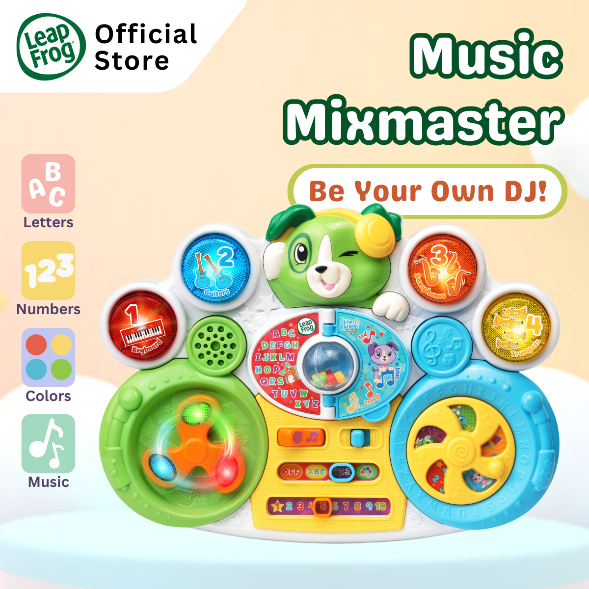 LeapFrog Learn & Groove Mixmaster Scout