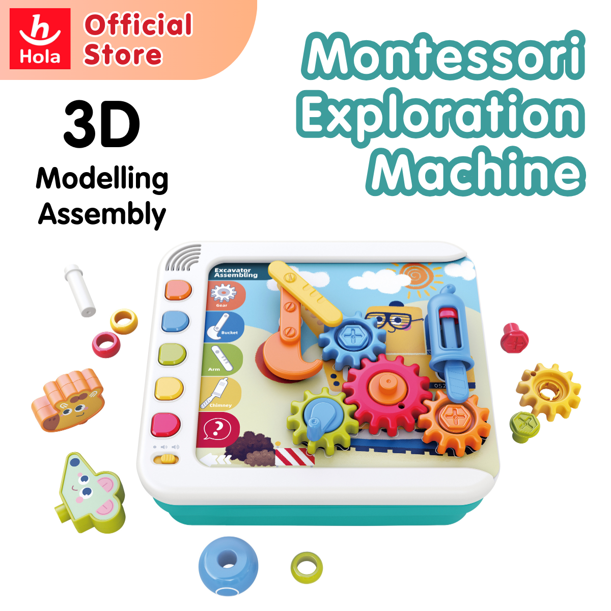 Hola Montessori Exploration Learning Machine