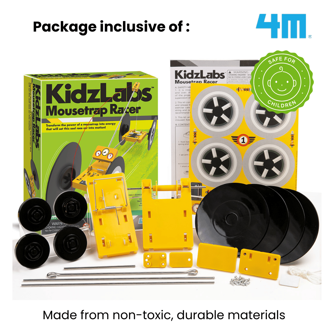 4M Steam Education Toys - KidzLabs / Mousetrap Racer